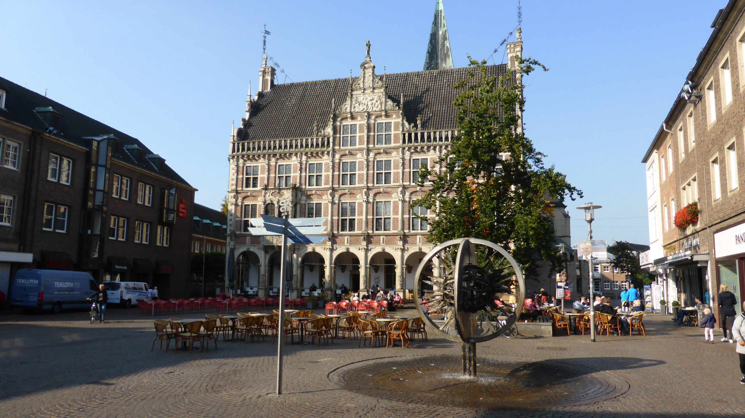 kaart 54 Alte Rathaus Bocholt Karl-Heinz Wienholt